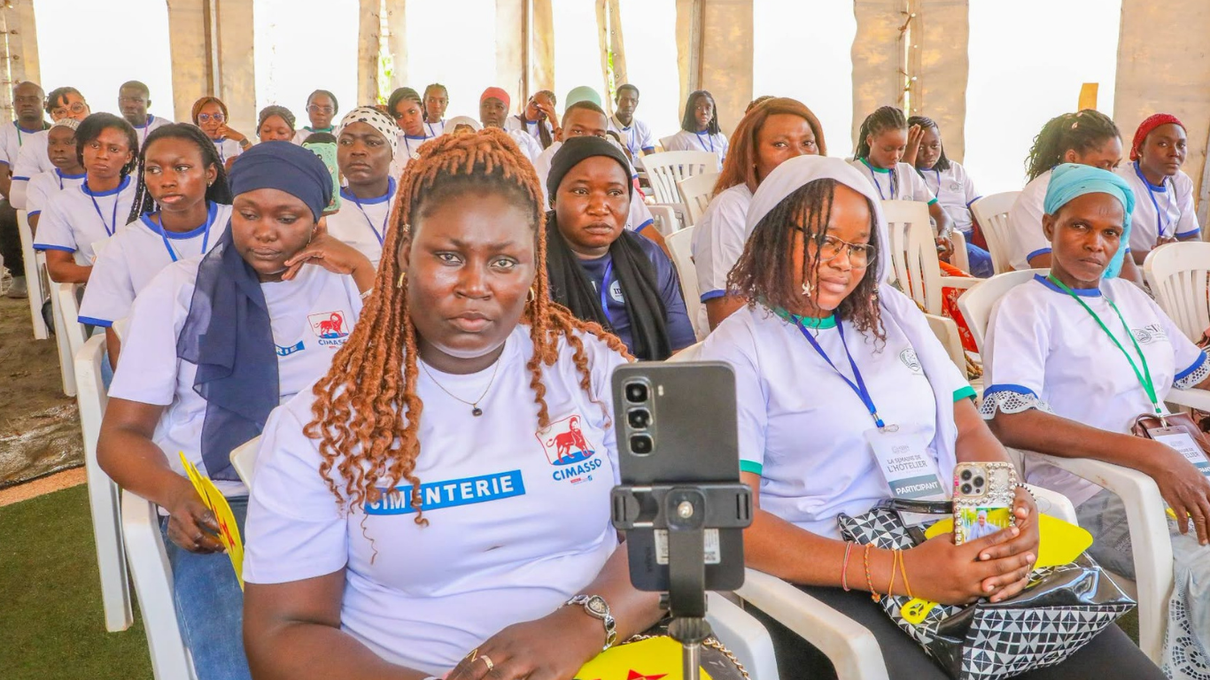 jeunes apprenants formation technique hotellerie tourisme burkina faso