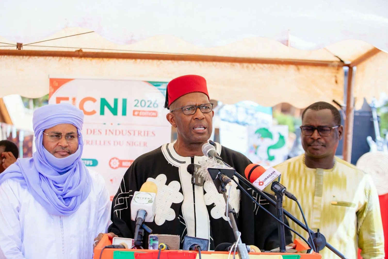 Cérémonie ouverture FICNI Niamey ministres culture Burkina Mali Niger alliance etats sahel