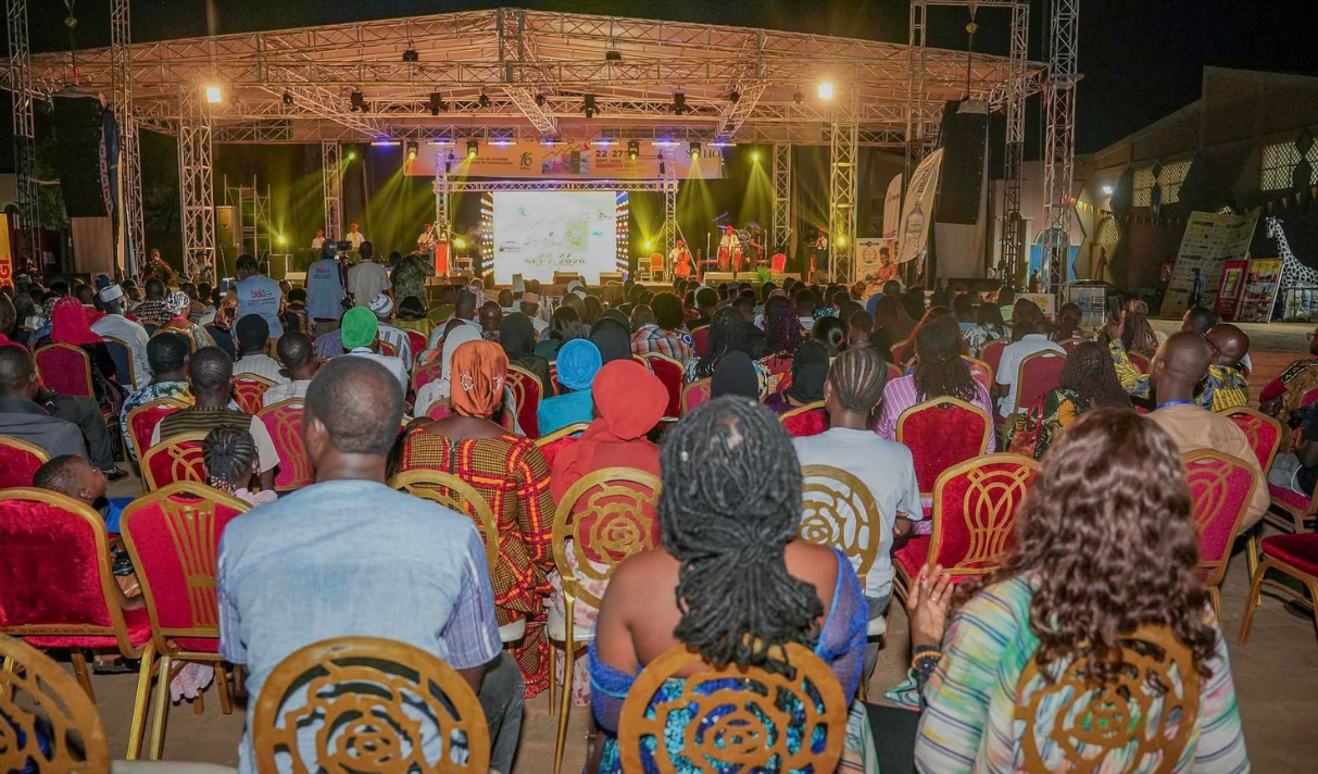 Ceremonie de cloture de la 16e edition du SITHO 2026 sur l esplanade du SIAO a Ouagadougou
