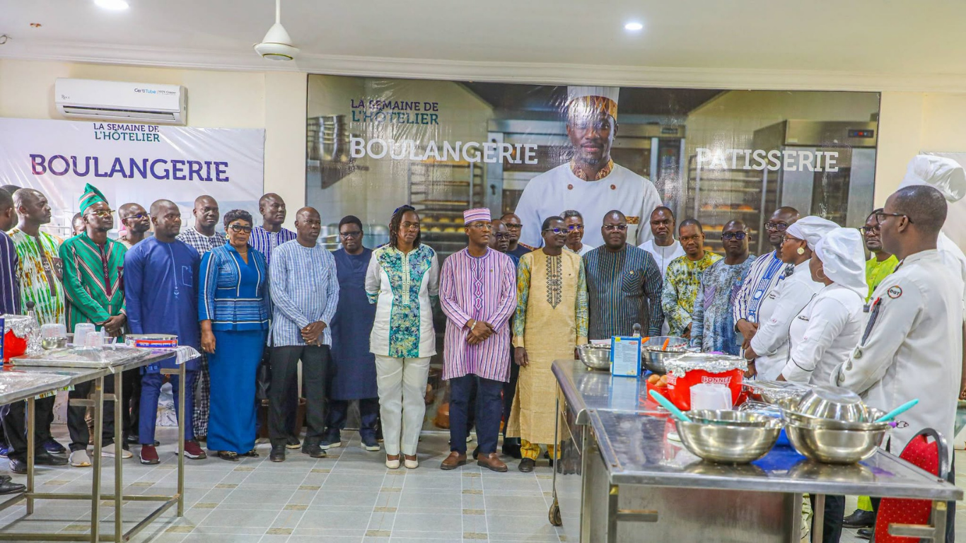 visite officielle ateliers formation technique boulangerie hôtellerie burkina faso