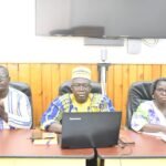 Le Camarade Anselm SOMÉ présidant l'atelier de validation de la DGECV à Ouagadougou.