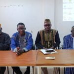 Le Camarade Souleymane Ouédraogo présidant la rencontre sur le blanchiment de capitaux à Ouahigouya.