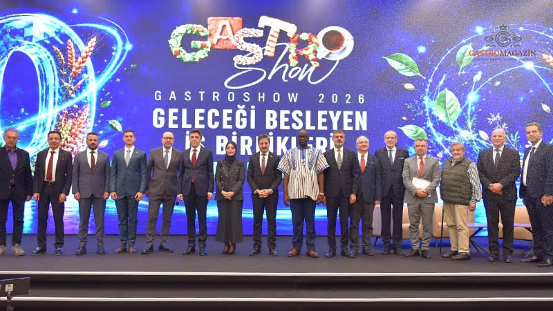 Participants aux conférences du Gastroshow 2026 au centre événementiel Taşyapı à Istanbul