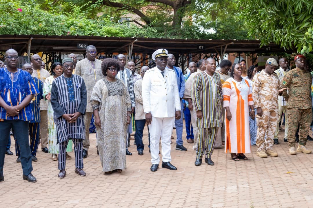 Montée des couleurs au Gouvernorat de Ouagadougou lors des JEPPC 2026