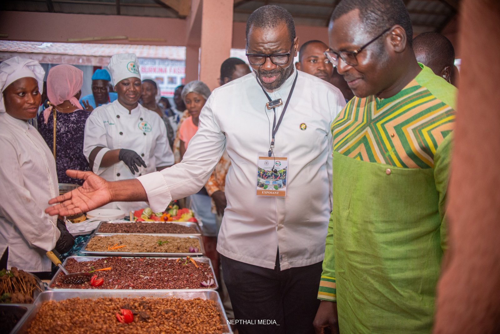 Présentation de préparations culinaires à base de produits locaux lors des JEPPC 2026 au SIAO
